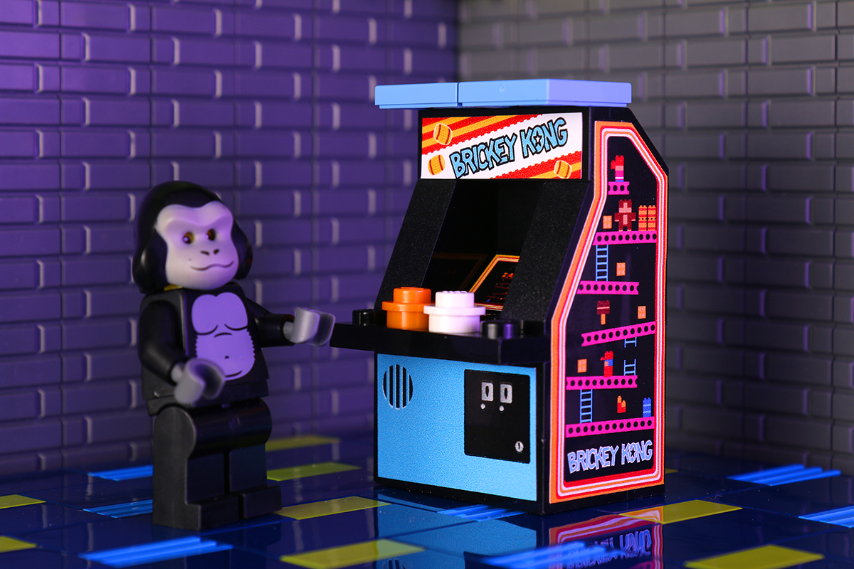 Brickey Kong - Custom Arcade Machine