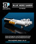 Luke's Blue Lightsaber Building Kit - B3 Customs