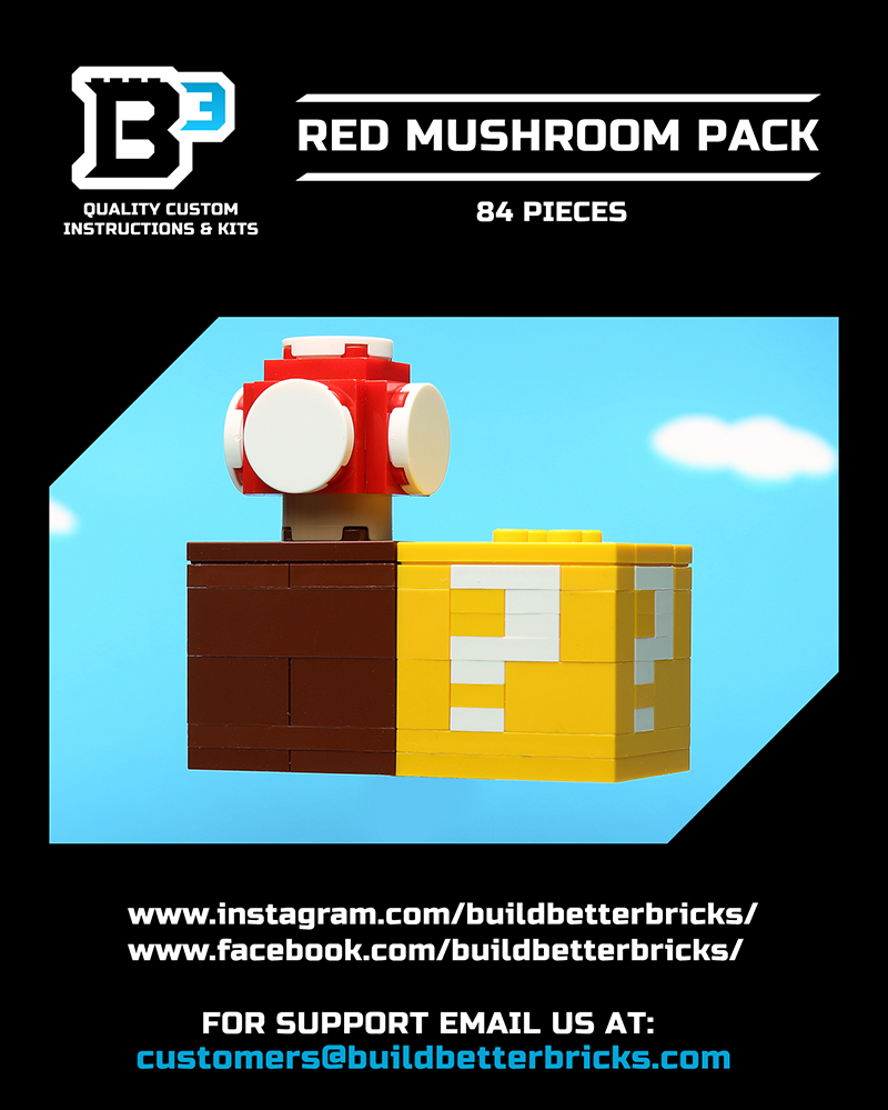 Red Mushroom Power Pack