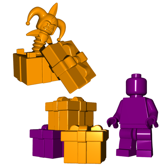 Jack in the Box LEGO Minifigure Compatible (Brick Warriors) The