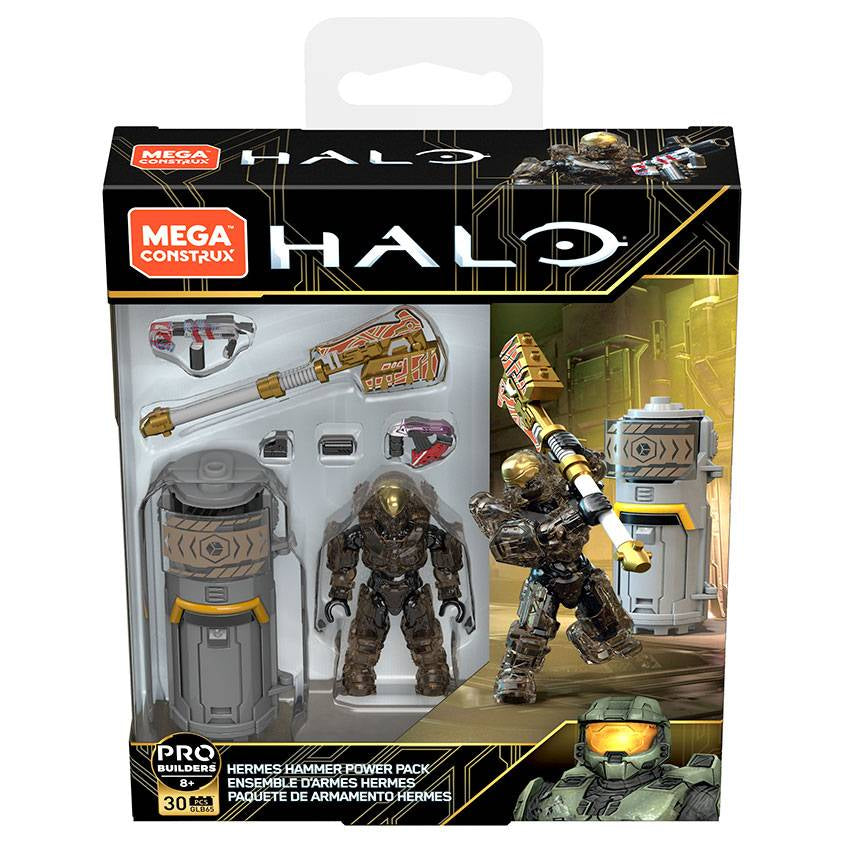 Hermes Hammer Power Pack - Mega Construx Halo Figure Set