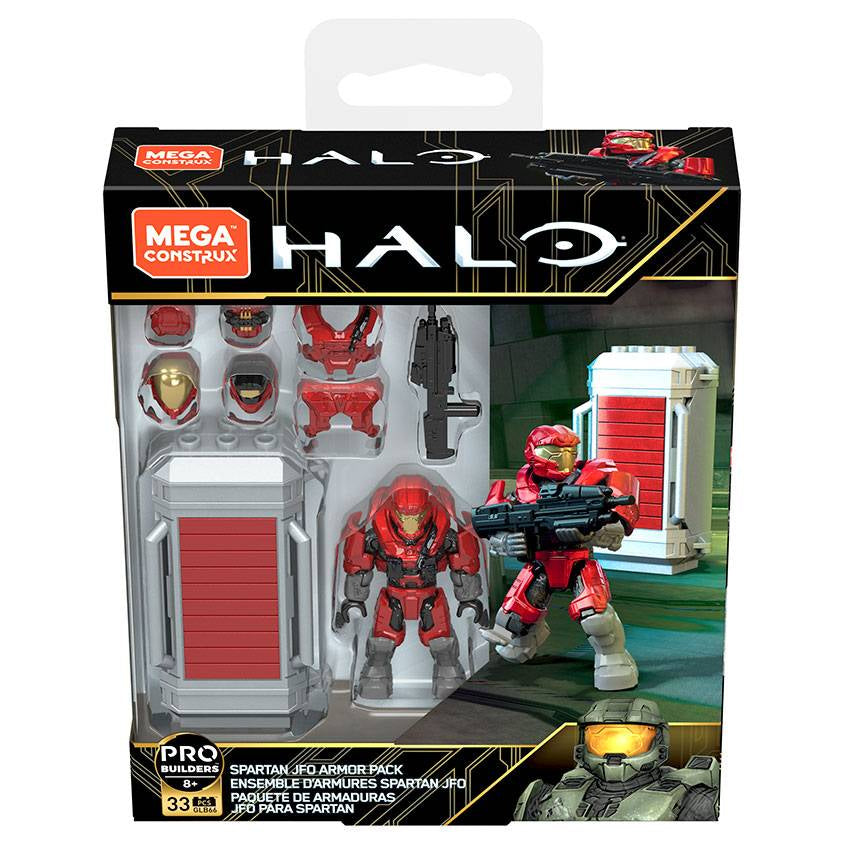 Spartan JFO Armor Pack - Mega Construx Halo Figure Set