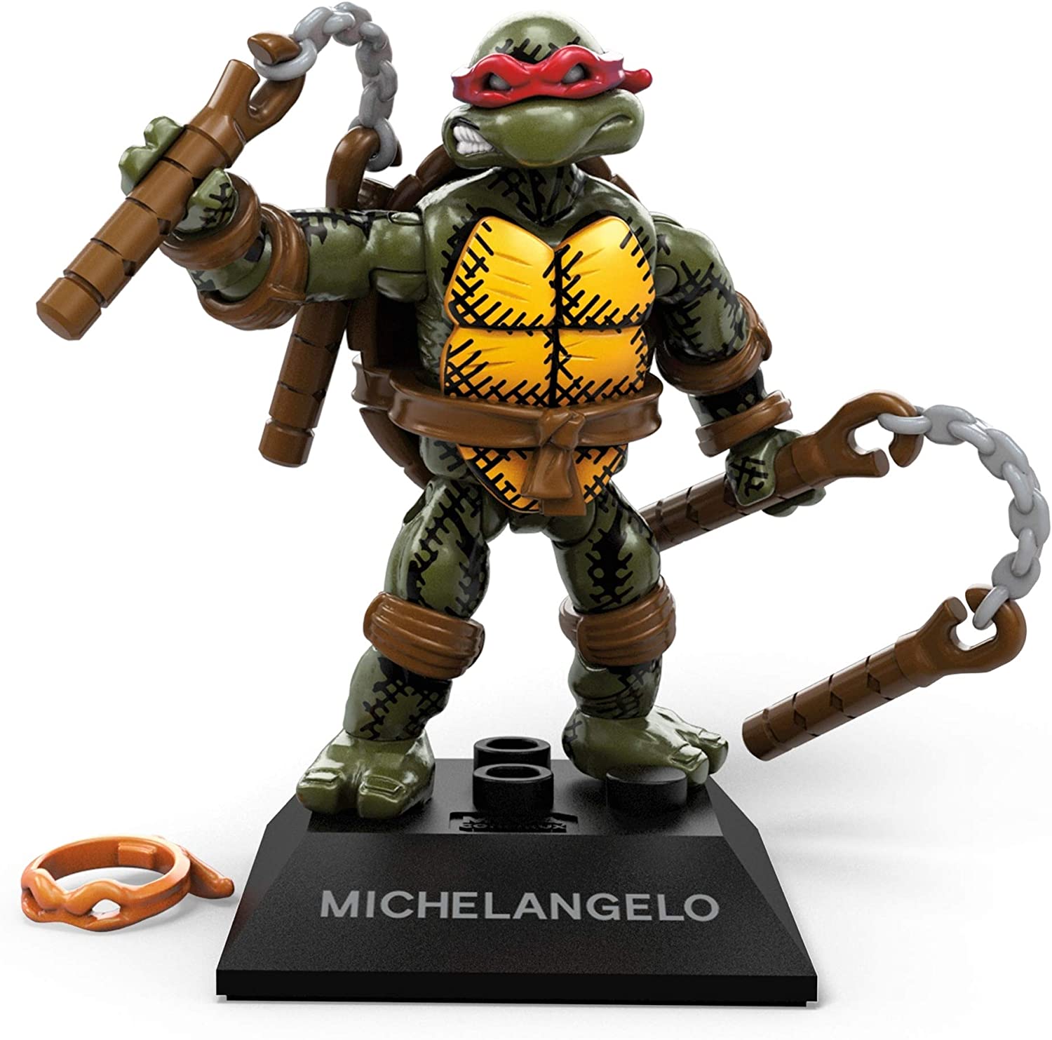 Michelangelo - Mega Construx TMNT Black Series Figure Pack