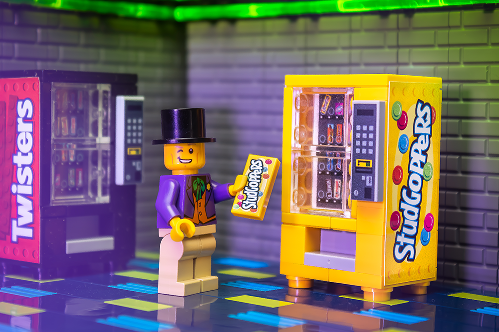 Studgoppers - B3 Customs Candy Vending Machine