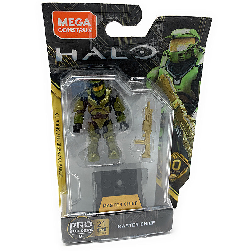 Master Chief - Mega Construx Halo Heroes Series 10 Figure Pack