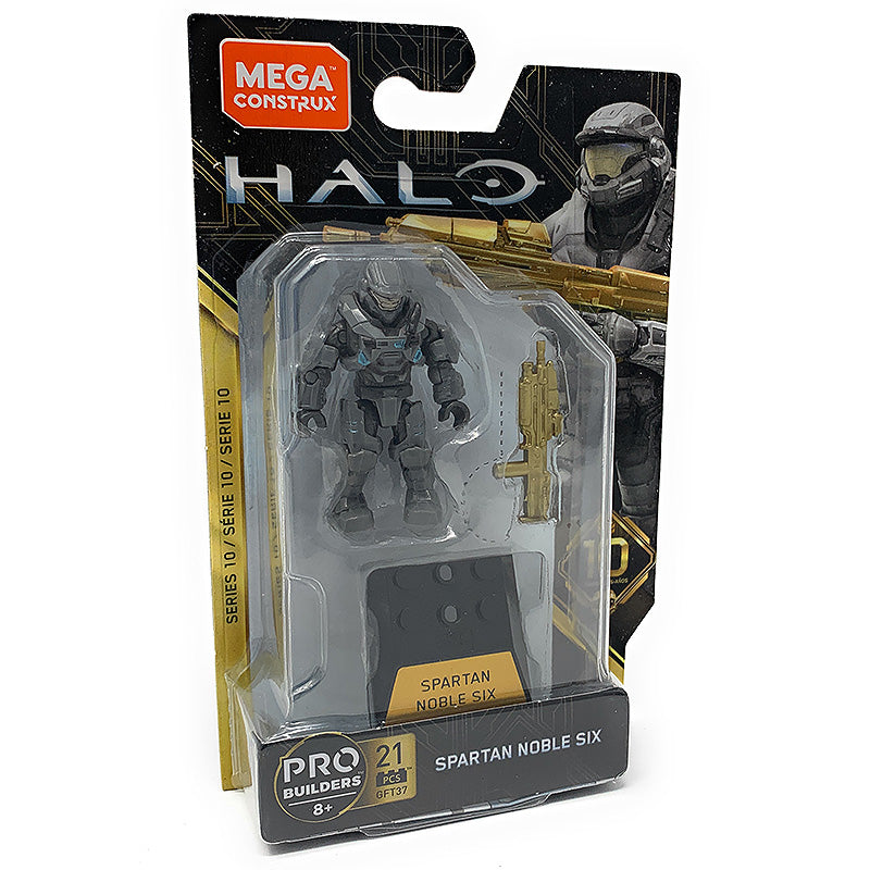 Spartan Noble Six - Mega Construx Halo Heroes Series 10 Figure Pack