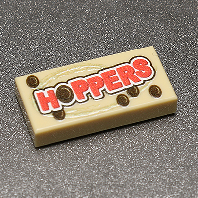Hoopers - B3 Customs® Printed 1x2 Tile