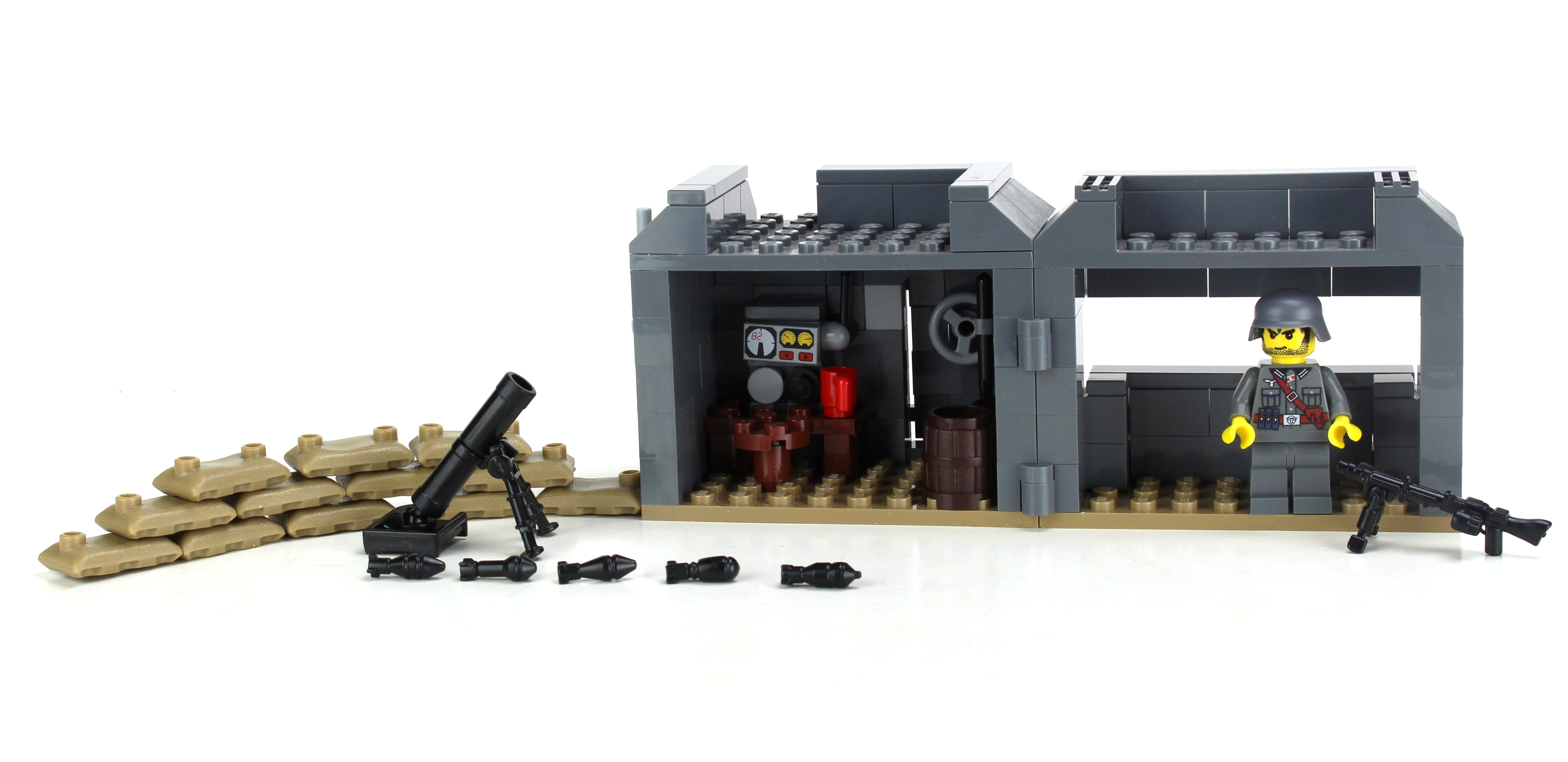 WW2 German Bunker - Custom LEGO Military Set