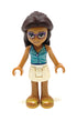 Layla (White Skirt, Turquoise Top) - LEGO Friends Minifigure (2022)