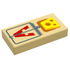 B3 Customs® Mouse Trap w/ Cheese (1x2 Tile)