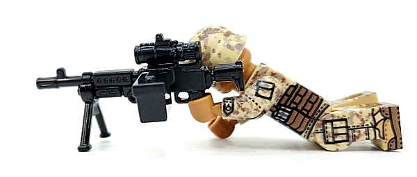 M240B-USMC w/PEQ + Bipod & Ammo Can - BrickArms