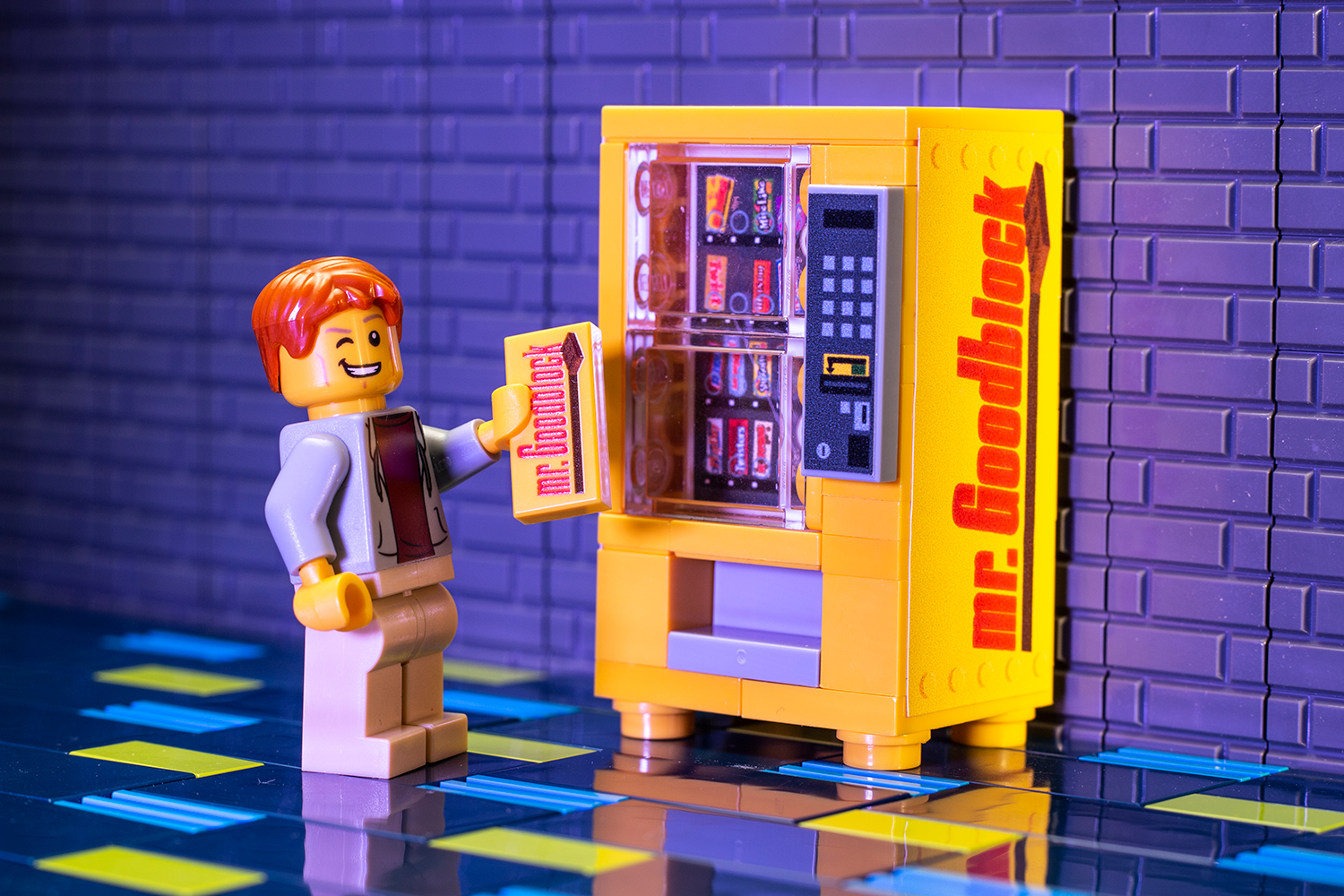 Mr. Goodblock - B3 Customs® Candy Vending Machine