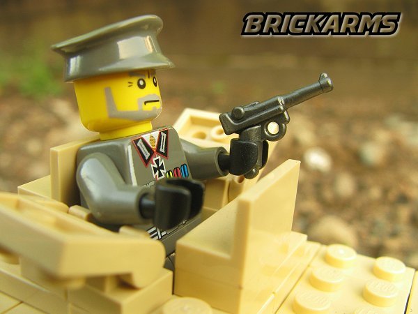 WW2 German P08 Luger - BrickArms
