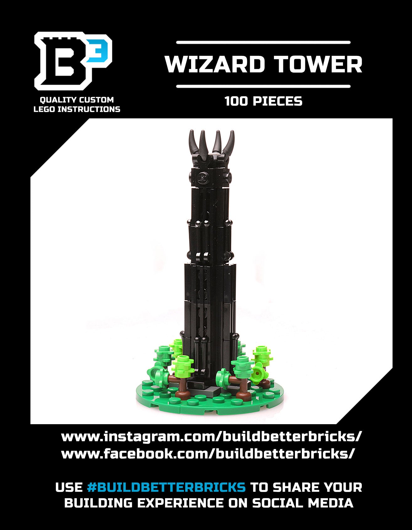 B3 Customs® Dark Tower Building Set