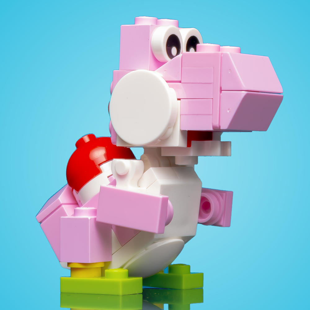 Friendly Pink Dino - Custom Set