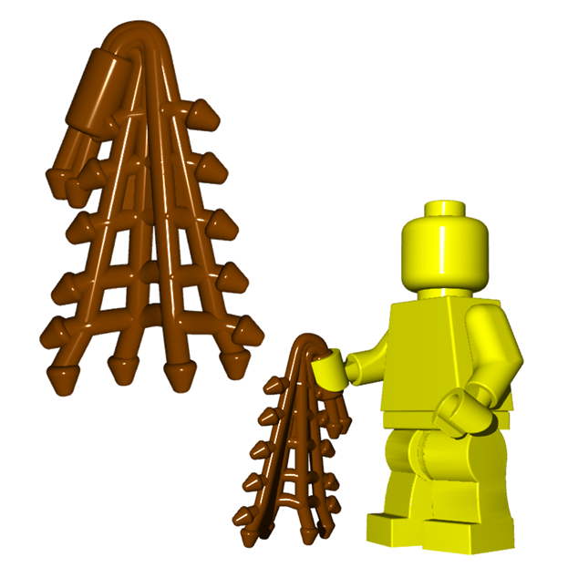 Fishing Net - LEGO Minifigure Compatible