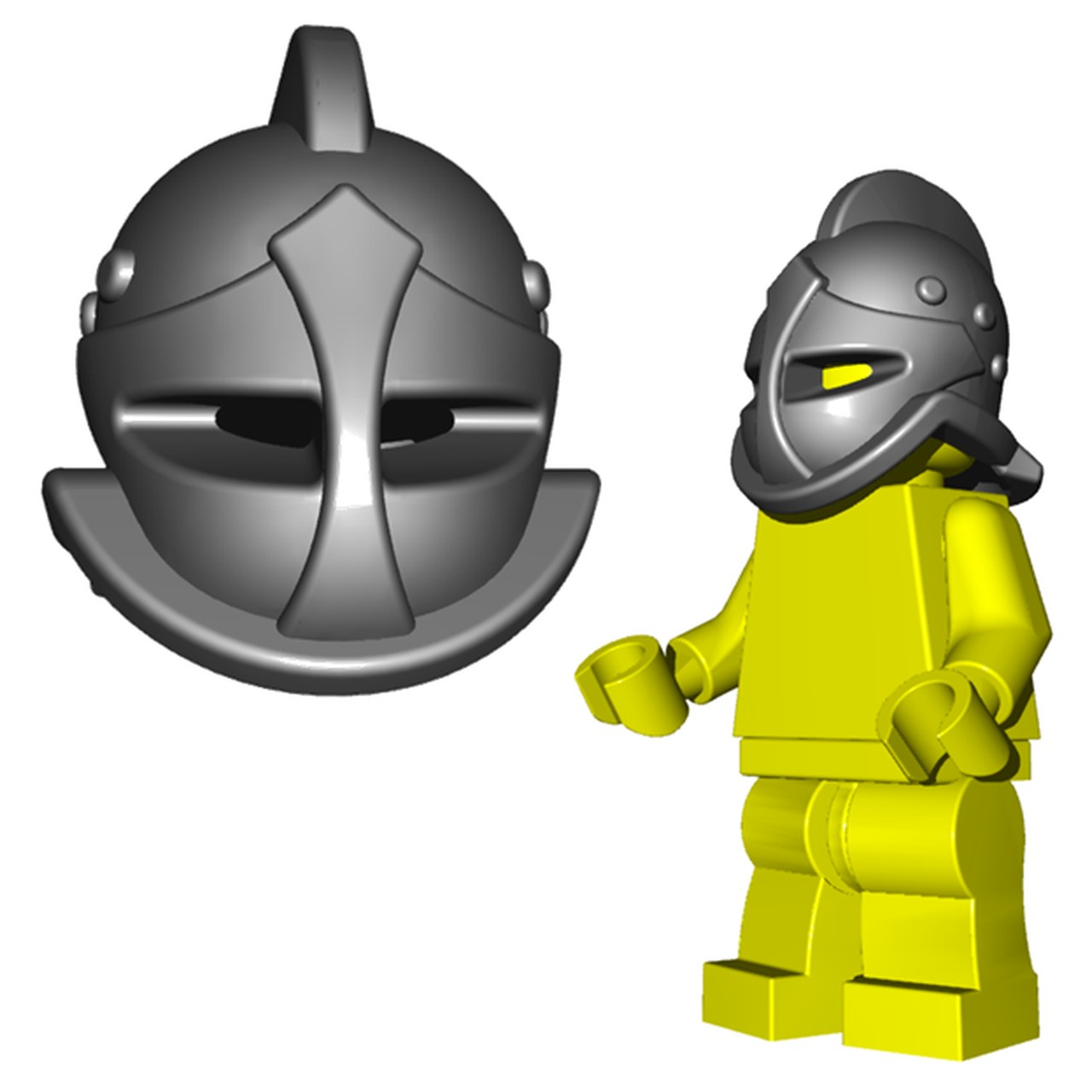 Secutor Gladiator Helmet - Brick Warriors