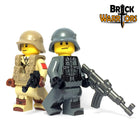 Stahlhelm German WW2 Helmet - LEGO Compatible (Brick Warriors) – The ...