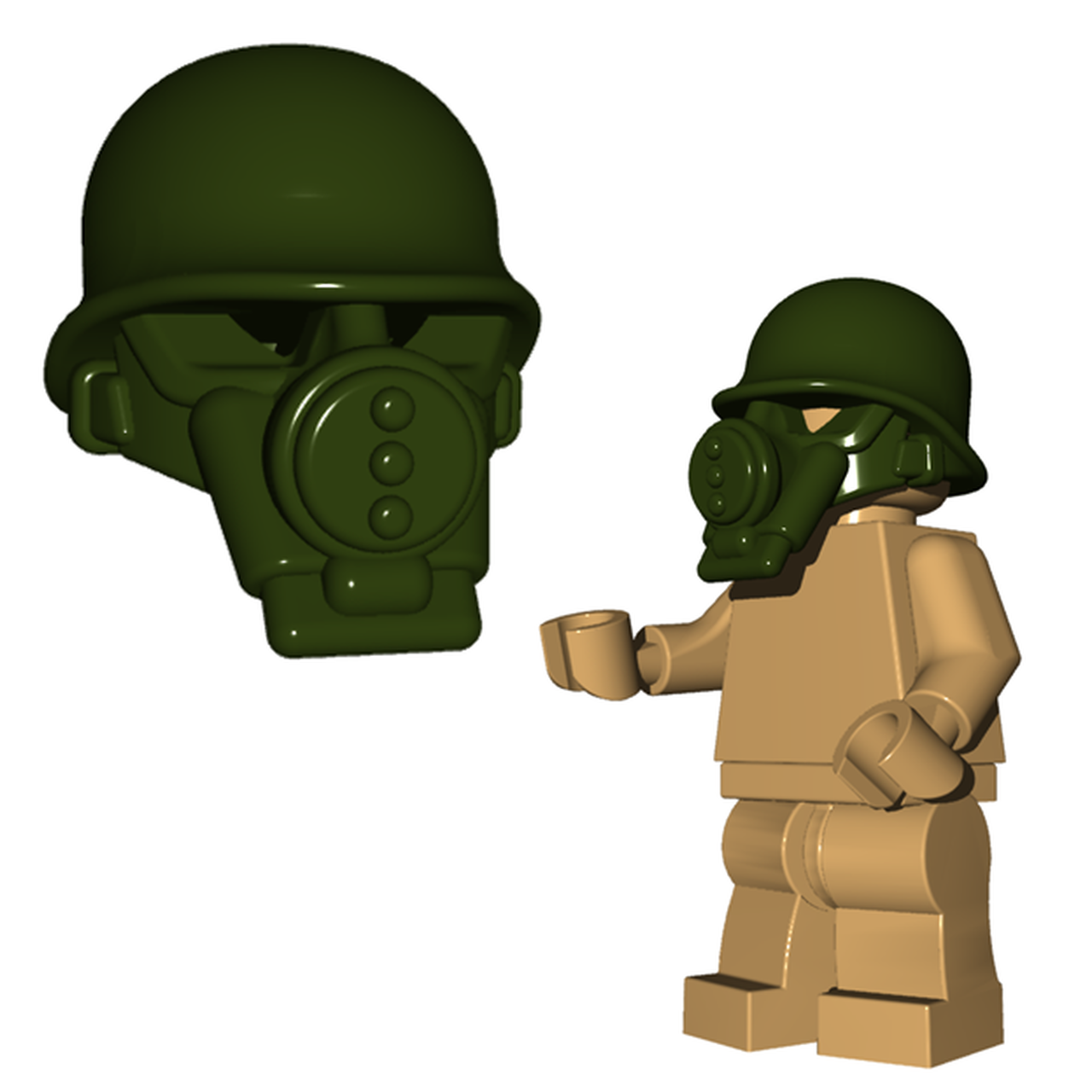 US Gas Mask - Brick Warriors