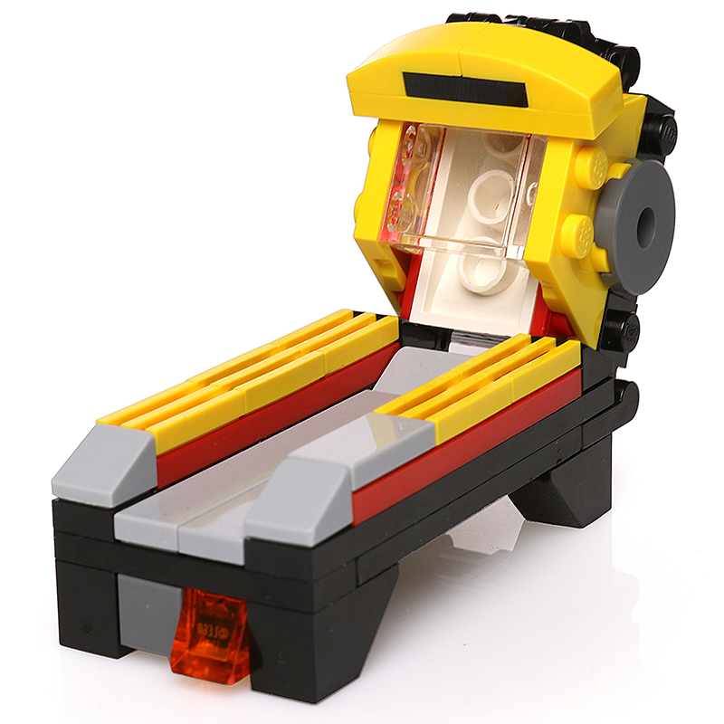 B3 Customs Skeeball Arcade Machine made from LEGO parts