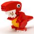 Baby T-Rex Dinosaur Building Set made with LEGO parts - B3 Customs