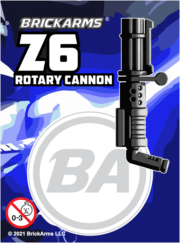 Z6 Rotary Cannon Pack - BrickArms