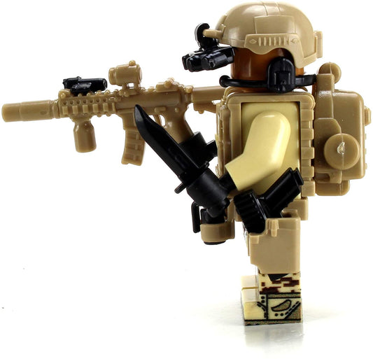 African American Special Forces Soldier - Custom Military Minifig – The ...