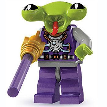 Space Alien - Series 3 LEGO Collectible Minifigure (2011)