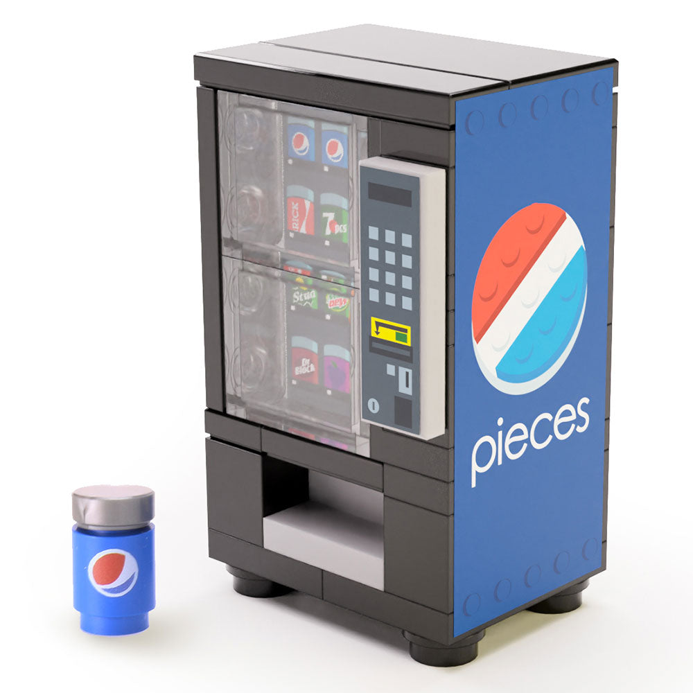 Pieces - B3 Customs Soda Vending Machine made using LEGO parts