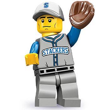 Baseball Fielder - Series 10 LEGO Minifigure (2013)