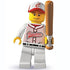 Baseball Player - Series 3 LEGO Collectible Minifigure (2011)