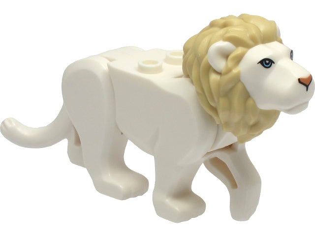 Lion (White) - Official LEGO® Part