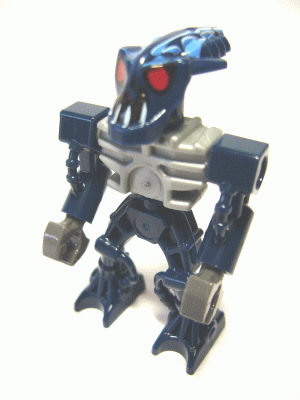 Bionicle Mini - Barraki Takadox with Horns - LEGO Bionicle Minifigure (2007)