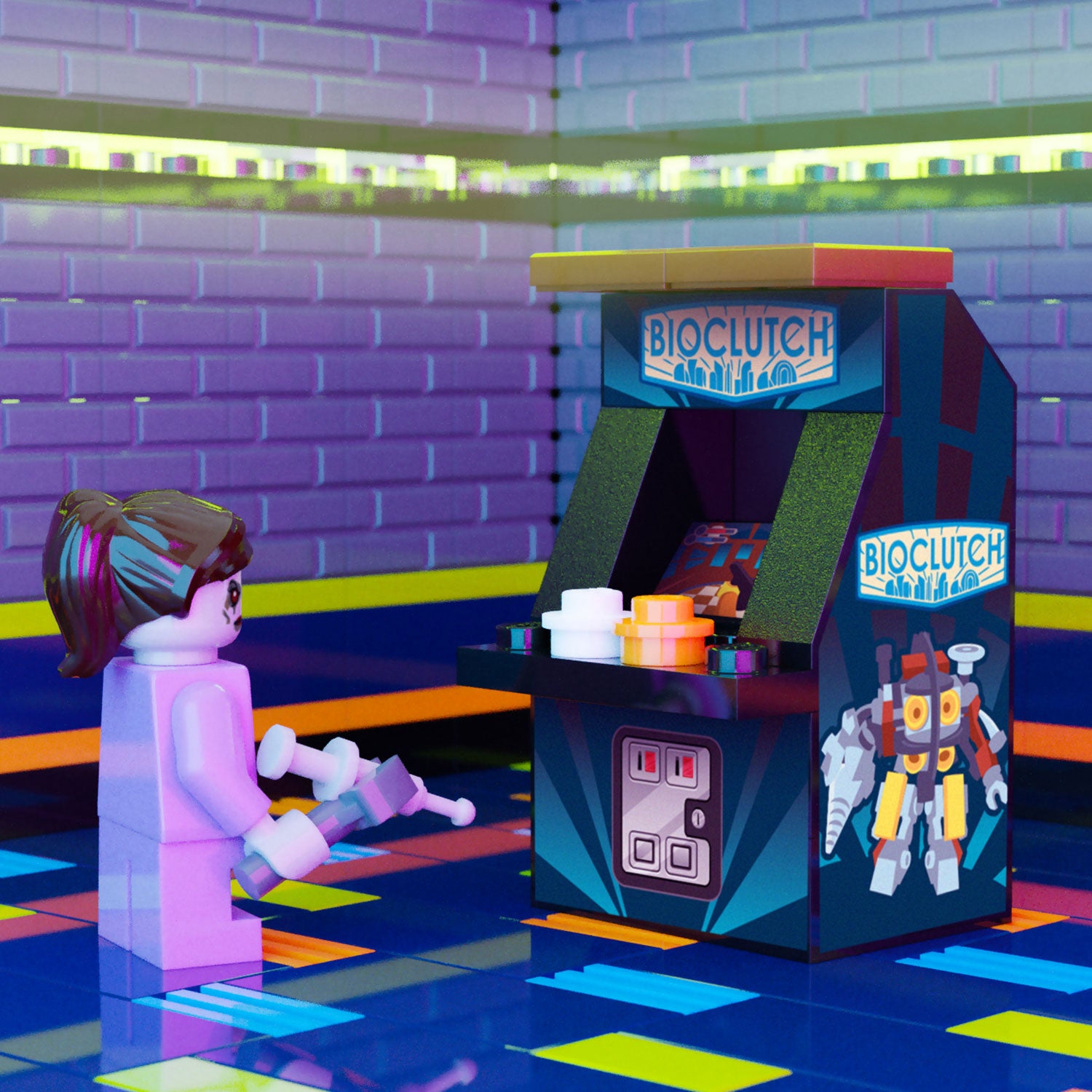BioClutch - Custom Arcade Machine