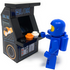 Custom BLOK Legacy Arcade Machine made using LEGO parts