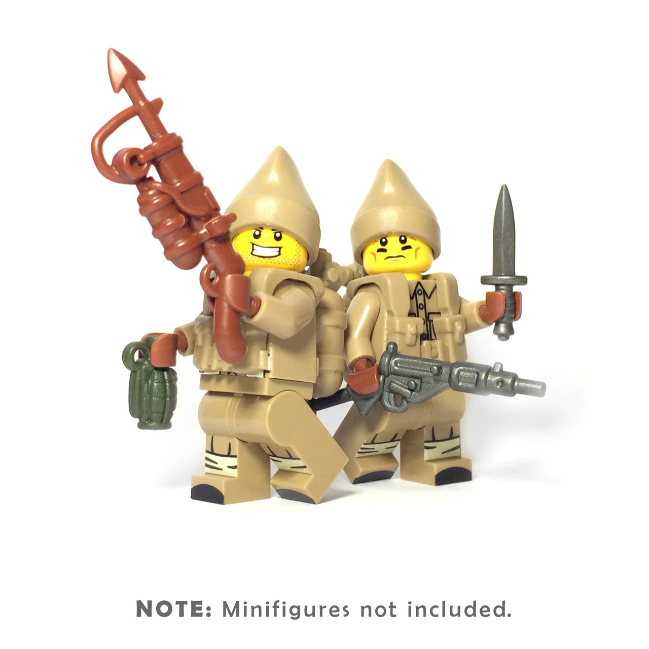 British Commando Brick Warriors Minifigure Pack