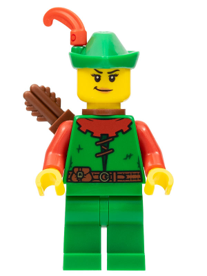 Forestwoman (Female) - Official LEGO Castle Minifigure (2022)