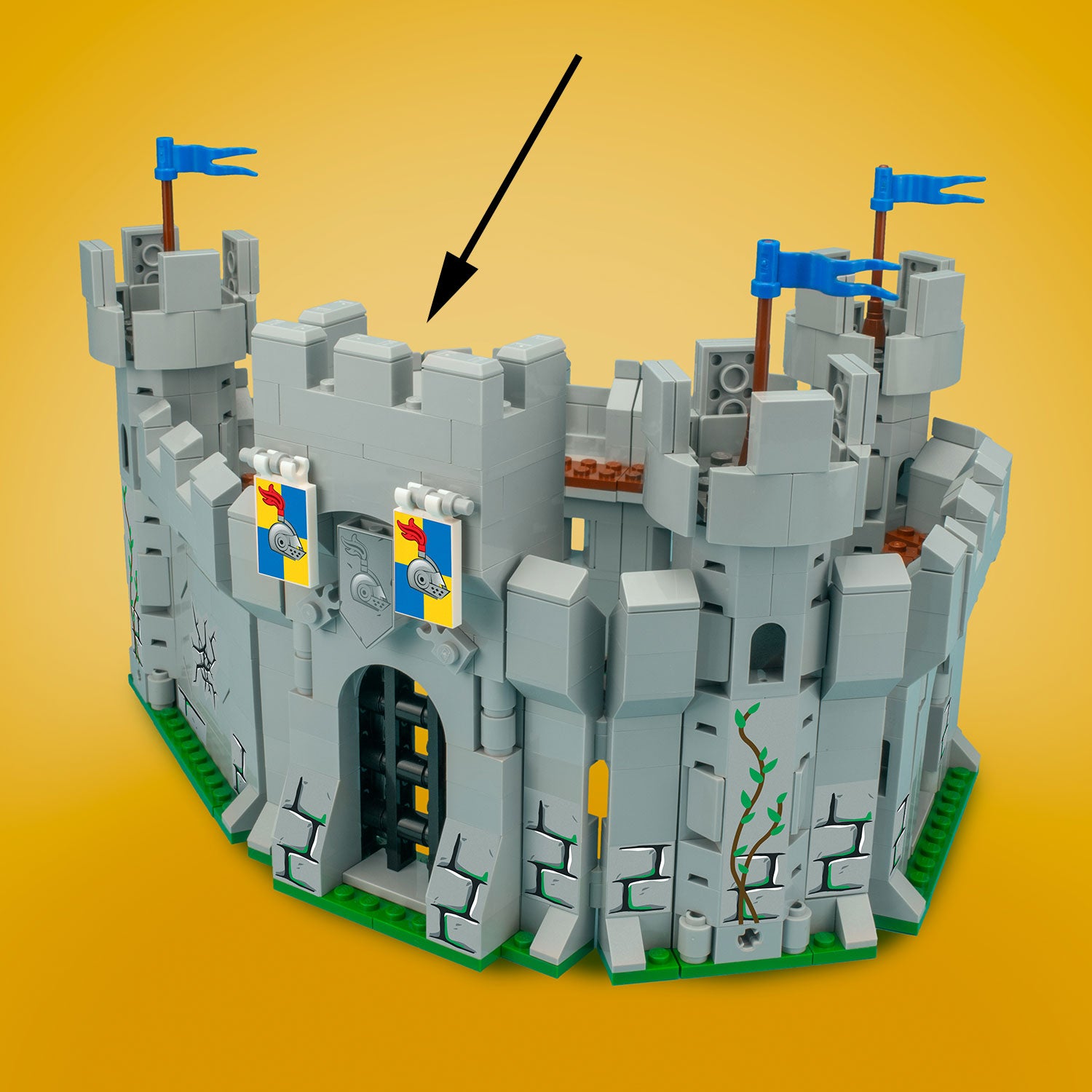 Castle Gate - Custom Castle Modular Building Set