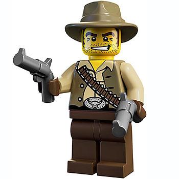 Cowboy - Series 1 LEGO Collectible Minifigure (2010)