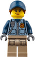 Mountain Police Officer (Female) - LEGO City Minifigure (2018)