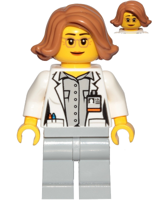 Scientist, Botanist - Female - LEGO City Minifigure (2019)