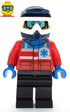 Ski Patrol Member (Female, Dark Blue Helmet) - LEGO City Minifigure (2019)