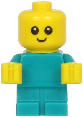 Baby (Turquoise Clothing) - Official LEGO® Part / Minifigure