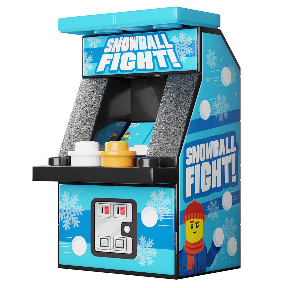 B3 Customs Snowball Fight Arcade Machine Toy Building Kit