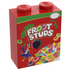 Froot Studs Cereal - Custom Printed 1x2x2 Brick