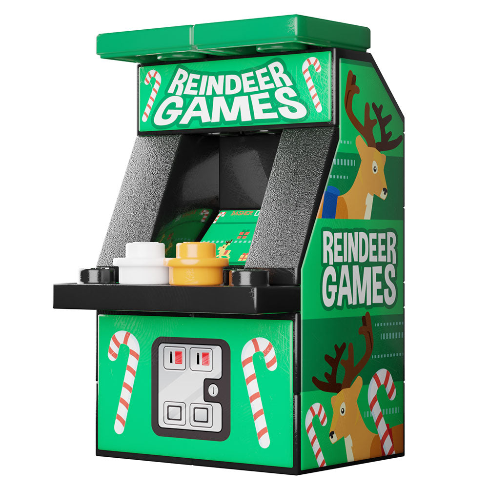 B3 Customs Reindeer Games Arcade made using LEGO bricks