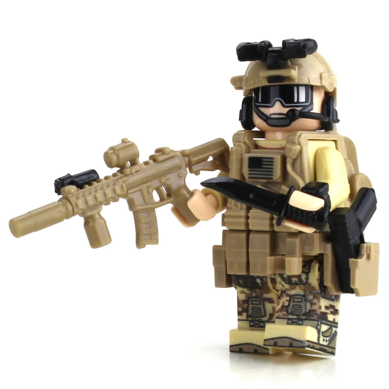 Seal Team 6 Commando - Custom LEGO Military Minifig