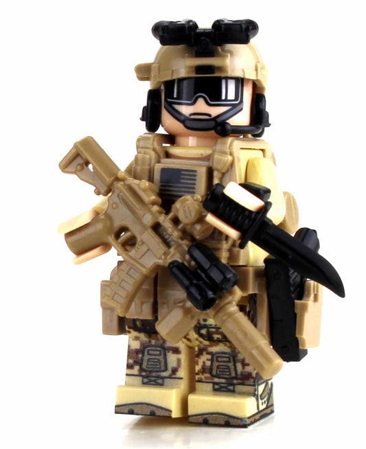 Seal Team 6 Commando - Custom LEGO Military Minifig – The Brick Show Shop