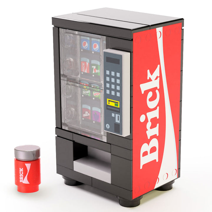 Brick B3 Customs Soda Vending Machine made using LEGO parts The