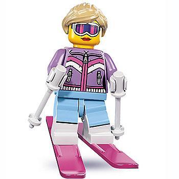 Downhill Skier - LEGO Series 8 Collectible Minifigure (2012)